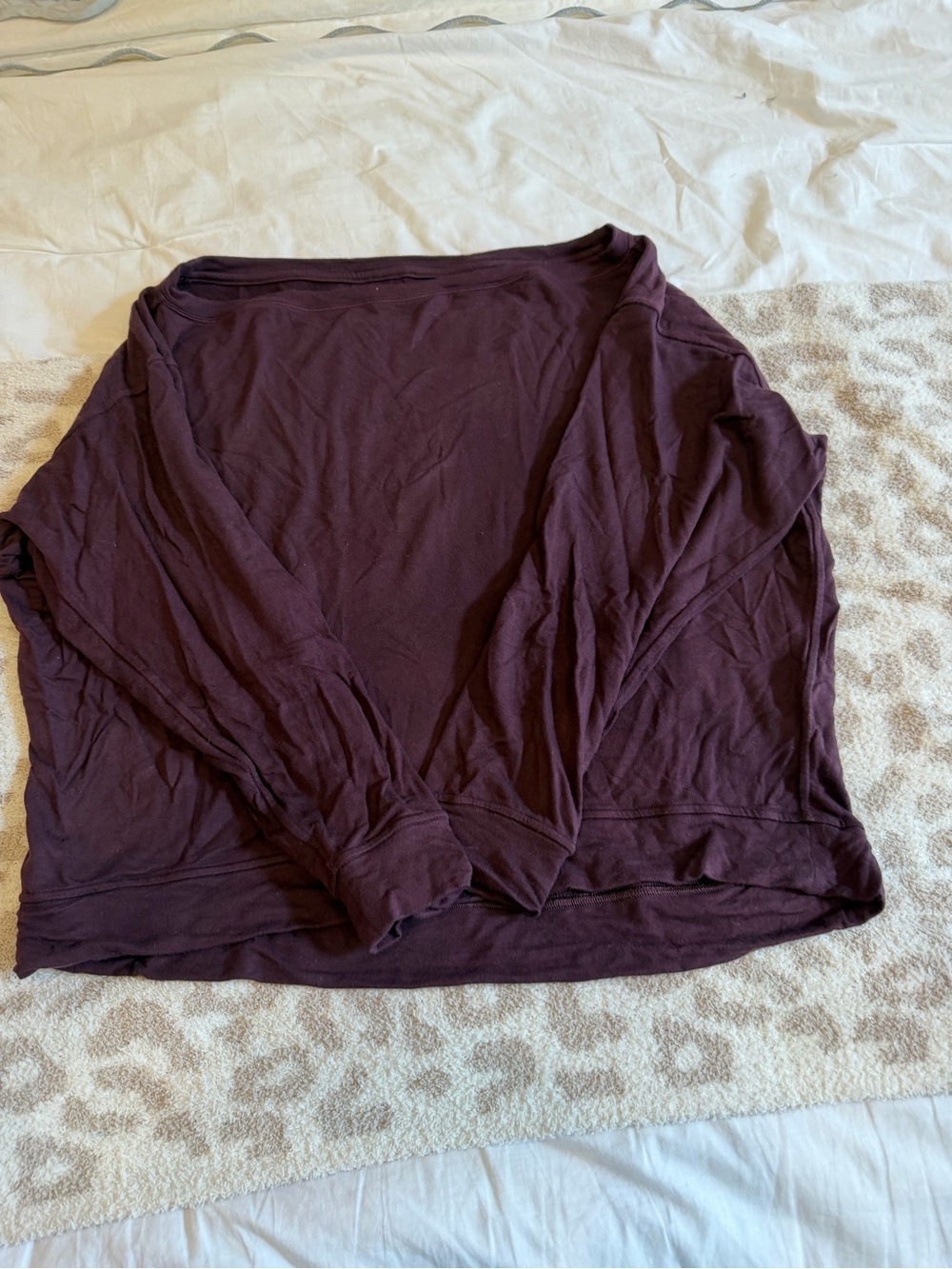 Lululemon BeCalm Oversized Boatneck Long-Sleeve Shirt
